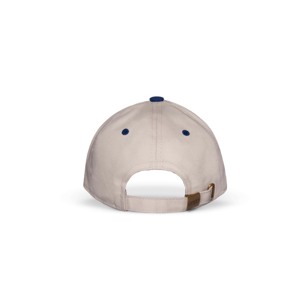 Wrangler - Herdsman Cord Verstelbare pet - Gebroken wit/Blauw